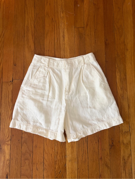 Apiece Apart Pants - Apiece Apart cotton/linen shorts